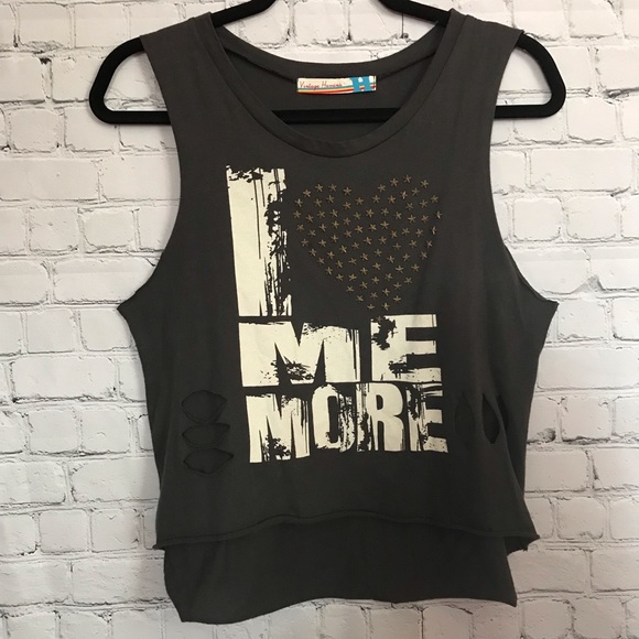 Vintage Havana Ripped Graphic Tank - Picture 8 of 10